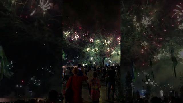 салют в парке НОВЫЙ УЗБЕКИСТАН на День Независимости 🇺🇿❤️