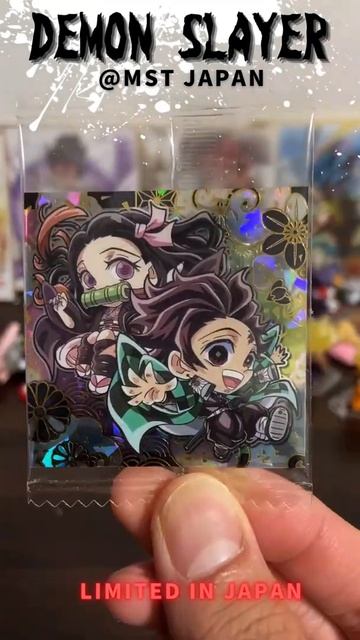 Demon Slayer Sticker wafers 6 #demonslayer #kimetsunoyaiba #crunchyroll #shorts