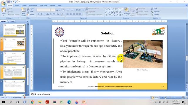A Case Study on oil and gas  Leakage Detection  using IOT in Manufacturing Industry