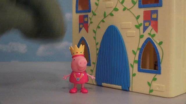 PEPPA PIG Toys Princess Castle Playset Family Birthday Set Unboxing Full Episode Zombie Steve