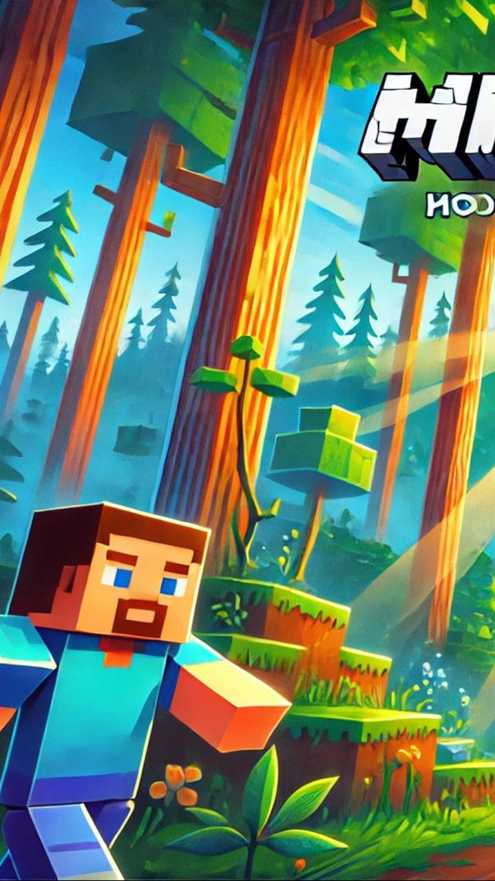 🌲 Утро в Minecraft! Прогулка по волшебному лесу ☀️✨