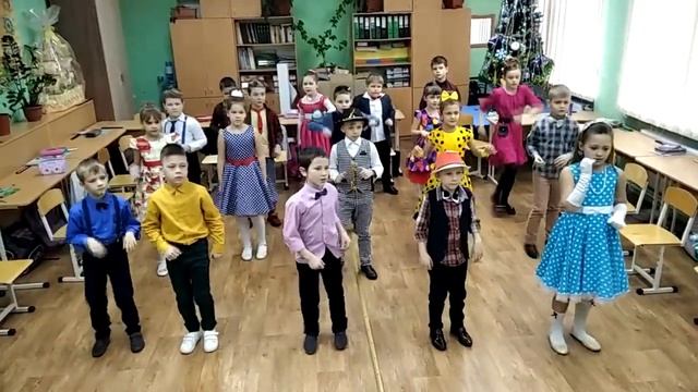 ЧЁРНЫЙ КОТ. Песня. Танцуем в классе. : )  #Nelya N