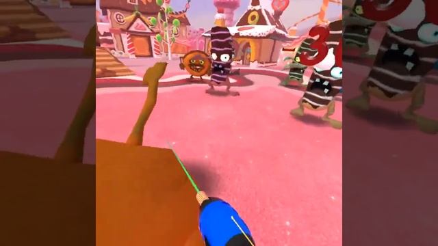 Getting attacked by Zombie Donuts on Oculus Go