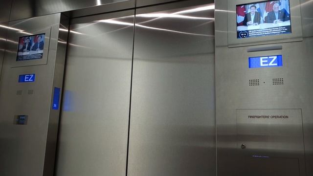 FAST 2016 Otis Compass Traction Elevators at MNP Tower, Vancouver, BC