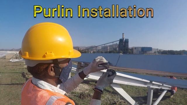 Structure & Module Installation| Ground Mount Solar Plant | Solar Construction | सोलर प्लांट
