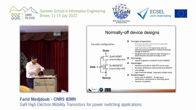 GaN High Electron Mobility Transistors for power switching applications - Farid Medjdoub (CNRS-IEMN