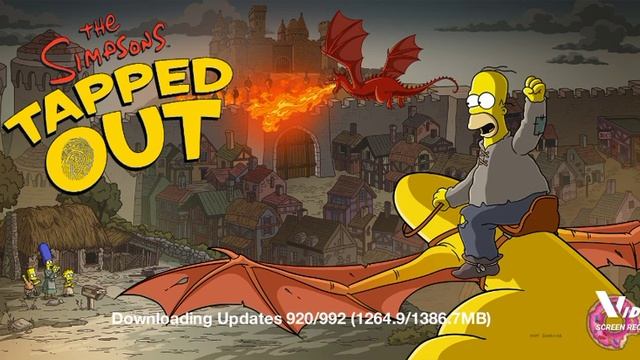 (No commentary) Playing Simpsons Tapped Out