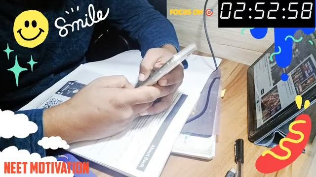 STUDY WITH ME LIVE 📚-12 hr+ 🔥DAILY STUDY 🎯#medicorahul #neet2025 #live #upsc #studywithme #pw