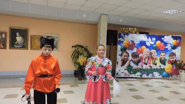 "Парень гармонист" -  Вячеслав Пузин, Ульяна Пастухова