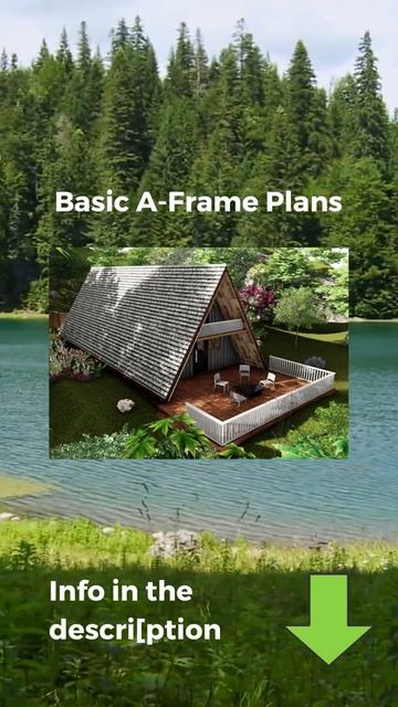 Basic A Frame Plans, #Shorts, #BuildingPlans, #A-FramePlans