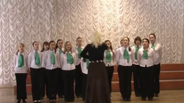 Хор "Кантилена". Рай-н. олимпиада. СПб 2009 г.