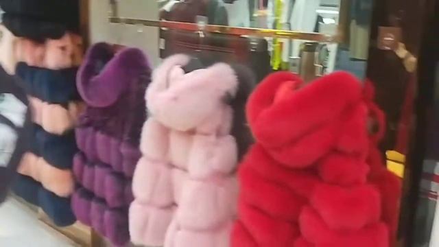 Genuine Fox Fur Overcoats for Women Fur Fashion Mink Fur Waistcoats Colored Fur Coats