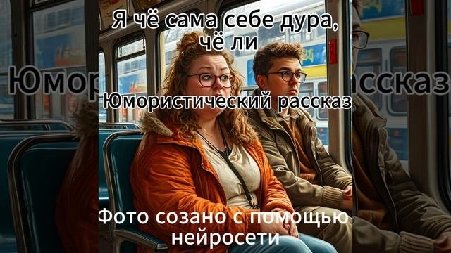 Я чё сама себе дура, чё ли! Юмористический рассказ! Автор Николай Шустиков.