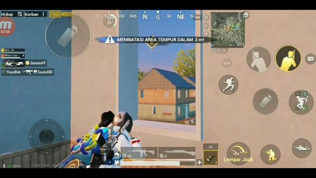 pertama kali main pubg,jantung dag dig dug