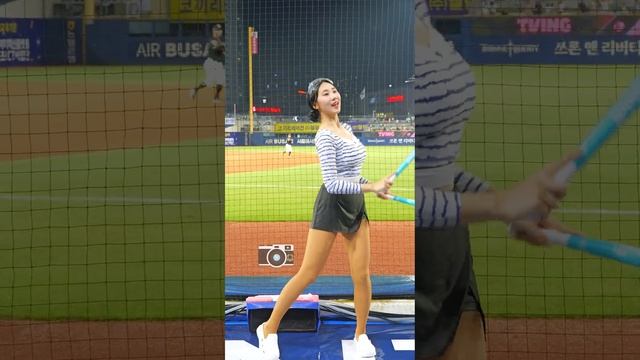 NC다이노스 감서윤 치어리더 마산스트리트 | CheerLeader FanCAM 4K 60fps | 240802