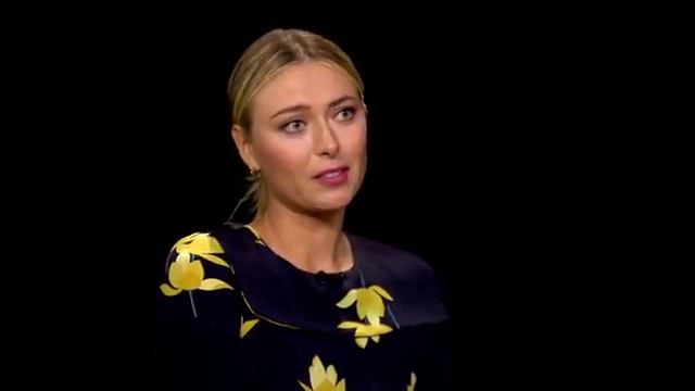 Maria Sharapova Charlie Rose Interview [10/04/2016]