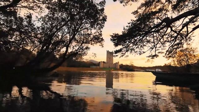 Incredible Sunset at Ross Castle Killarney