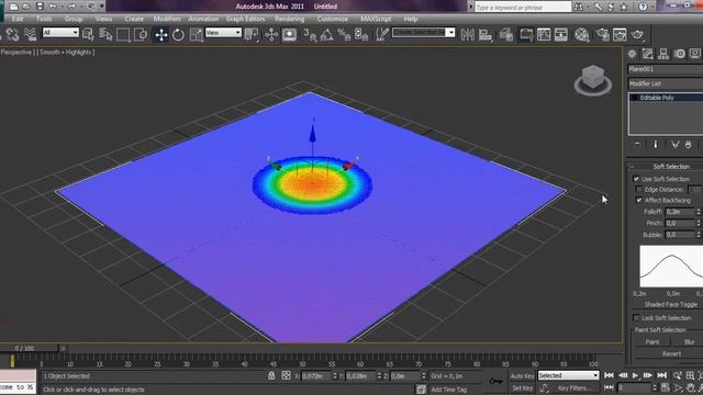 tutorial 3d's max soft selection