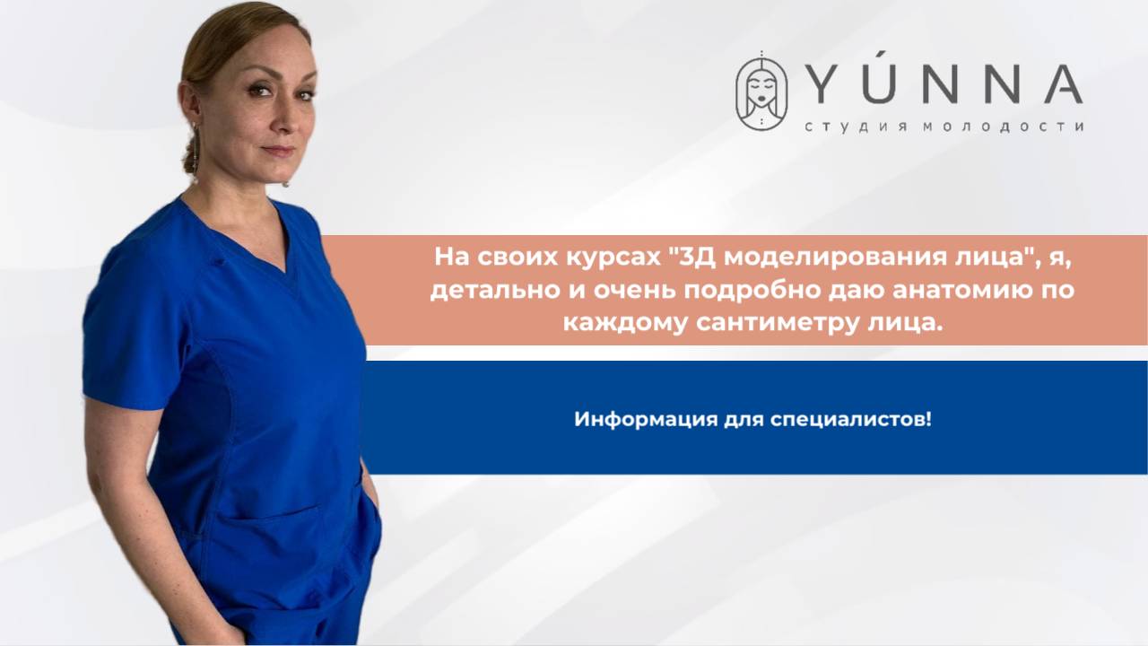 Отрывок курса по 3Д моделированию лица - Анатомия Лица