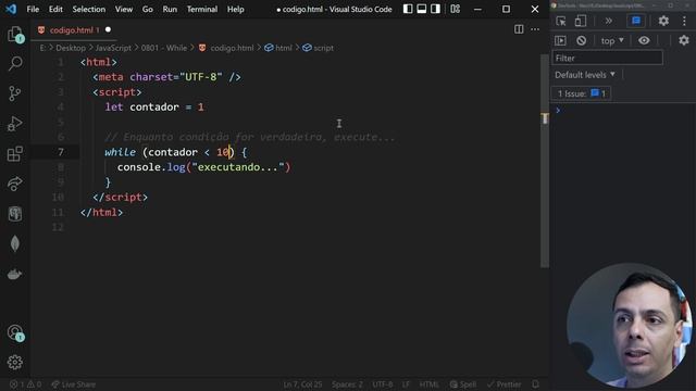 JavaScript Básico ao Avançado - 0801 - While