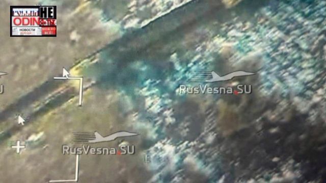🇷🇺🔥🇺🇦Наши жгут бронетехнику врага, пытающуюся прорваться к белгородской Демидовке