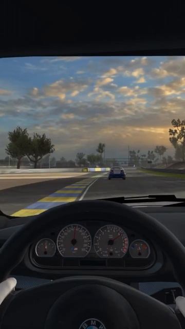 BMW M3 GTR Street Onboard Bugatti Circuit (CUP)- RR3 11.3.2 #shorts #bmw