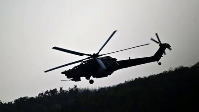 В Ленинградской области разбился вертолет.