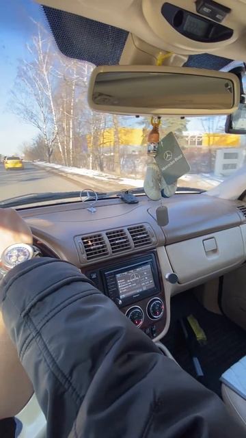 За рулём на Мерседесе