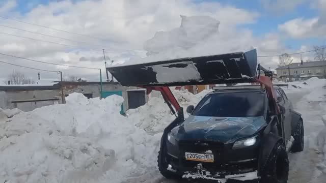 Погрузчик из Ауди