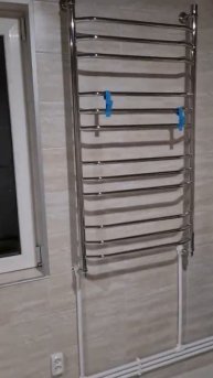 Полотенцесушитель водяной Роснерж Трапеция, 1200 x 600