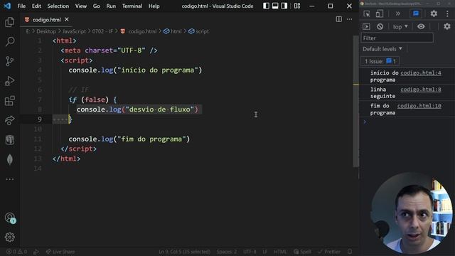 JavaScript Básico ao Avançado - 0702 - IF