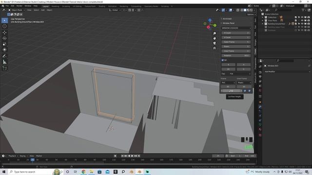 20 - Creating Archimesh Windows