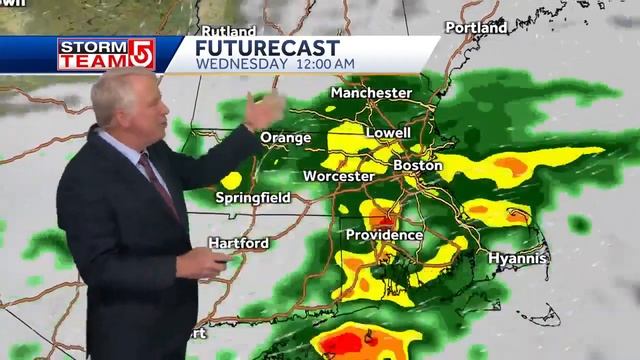 Video: 'Debby' impacts arrive in Mass. to start weekend