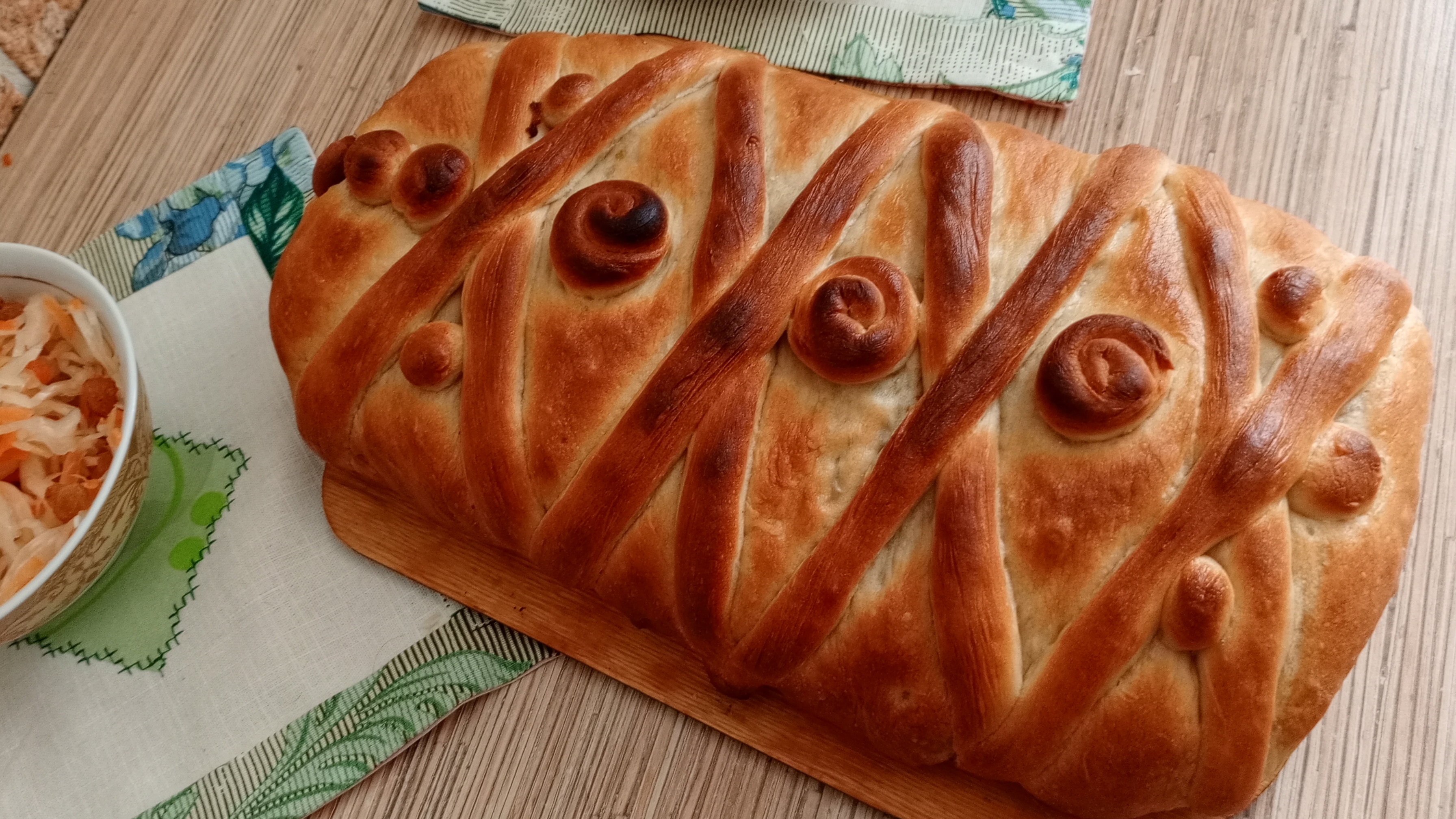 Кулебяка постная!!!