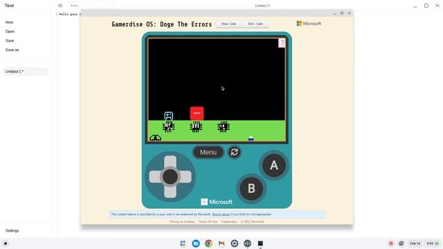 New Retro Game: Gamerdise OS - Doge The Errors