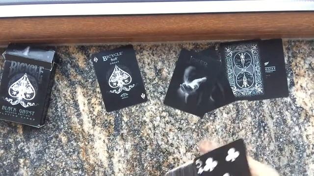 Bicycle black ghost second edition deck review