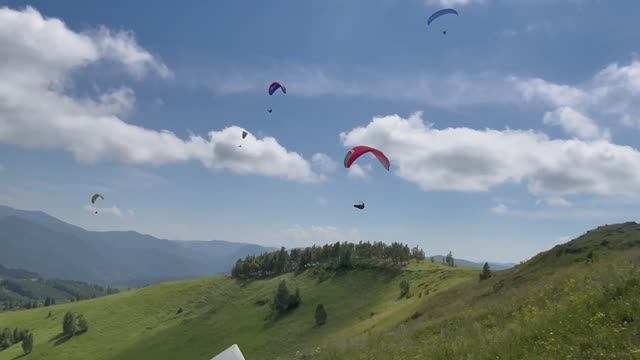 Релаксирующее видео о полетах в небе Солоновки!