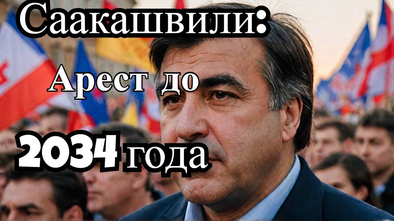 Михаил Саакашвили Продление срока до 2034 года