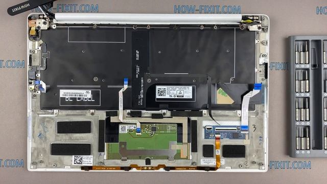 Dell XPS 9370, 9380, 9360 keyboard replacement