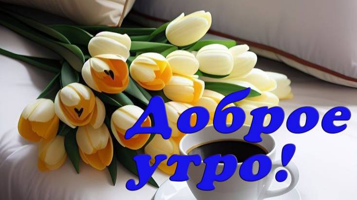 Доброе утро!☕🍬🌹