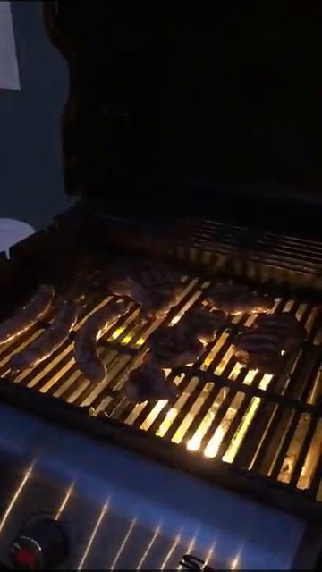 Boerewors, ribeye, lamb chops, and tenderloin steak with a bottle of Braai Cabernet Sauvignon