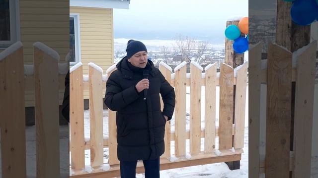 Открытие домов (построенных по программе КРСТ) для специалистов, 29 декабря 2024г.