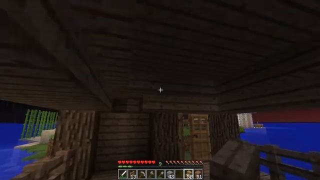Minecraft Solo Island Survival #4: Tiki Style Storage!