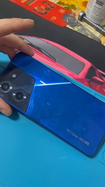 Замена дисплейного модуля на TECNO pova #ремонт #tecnopova3 #ремонттелефонов