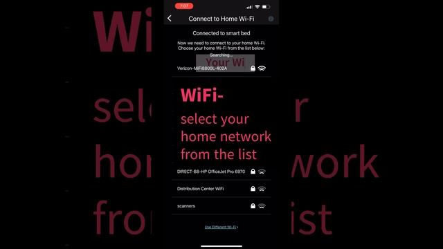 Tempur SmartBase APP Setup - May 2023