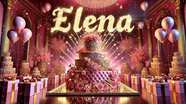 С Днем Рождения, Елена! 🎉 | Песня для тебя от канала 'С Днем Рождения- Песня для Тебя"