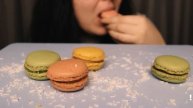 ASMR MACARON PARTY! Soft Eating Sounds (No talking)