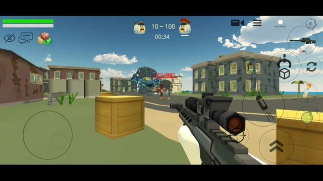 СМЕШНЫЕ МОМЕНТЫ В ЧИКЕН ГАН №2 | CHICKEN GUN