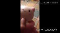 Обзор на мой первый сквиш😻Котик в чашке