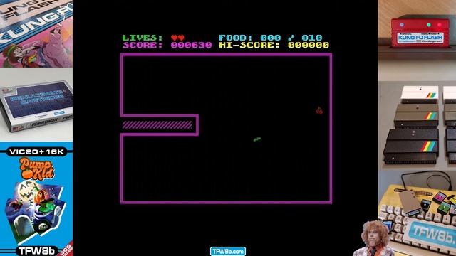 Rod Hull Replays: Winter Wonder Worm - ZX Spectrum - Coz Snake Games Are The Best Games #FACT